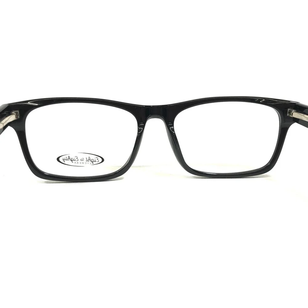 Eight to Eighty Eyeglasses Frames DENNIS BLACK Square Full Rim 53-19-140
